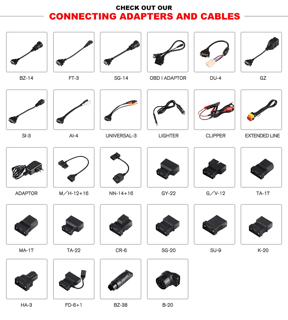 Universal Auto Diagnostic Tool For LAUNCH X431 V+ Plus with 10 inch Tablet and 1 Year Free Update |