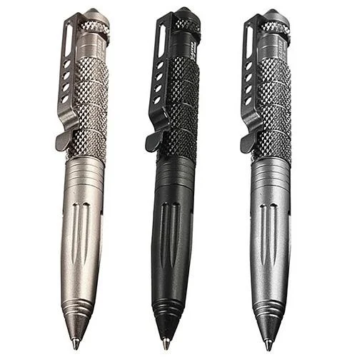 

High Quality Defence Personal Tactical Pen Aluminum Alloy Ballpoint Pen Multi-functional Tools Outdoor Self Defense Pen