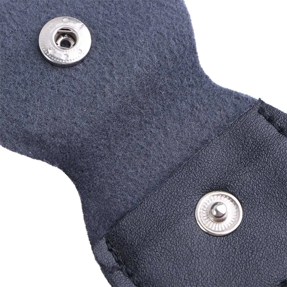 1 шт. креативный подарок чехол для медиатора с цепочкой ключей кожаные кнопки