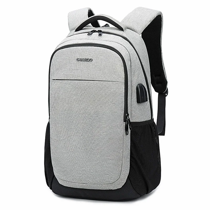 

Вместительный рюкзак для мужчин, сумка для ноутбука 15,6 дюйма из ткани Оксфорд, многофункциональный ранец для подростков и студентов коллед...