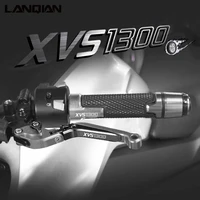 motorcycle brake clutch levers handlebar hand grip ends for yamaha xvs1300 v stardeluxe stryker bulletcowl stryker 2011 2017
