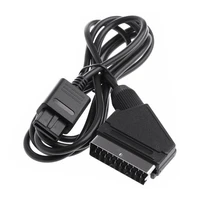 rgb scart av cable lead cord for snes gamecube n64 ntsc console retro gaming