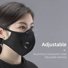 Рокброс велосипедные маска Для мужчин Для женщин защитная маска 5 слоев фильтр Анит-туман дышащий пыле спортивные рот-велосипед маски