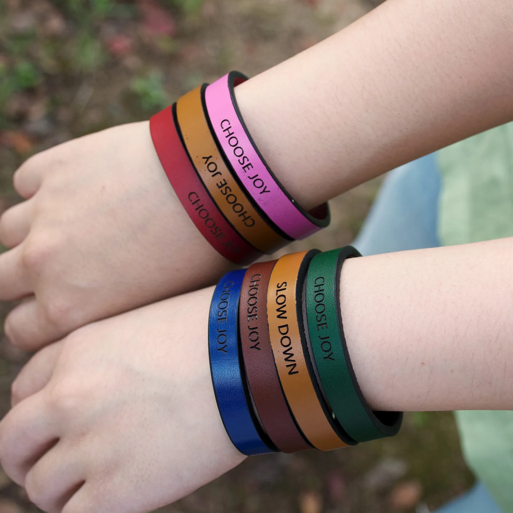 МЕЧТА верю добиться Выгравированные буквы браслет с магнитной пряжкой кожаная