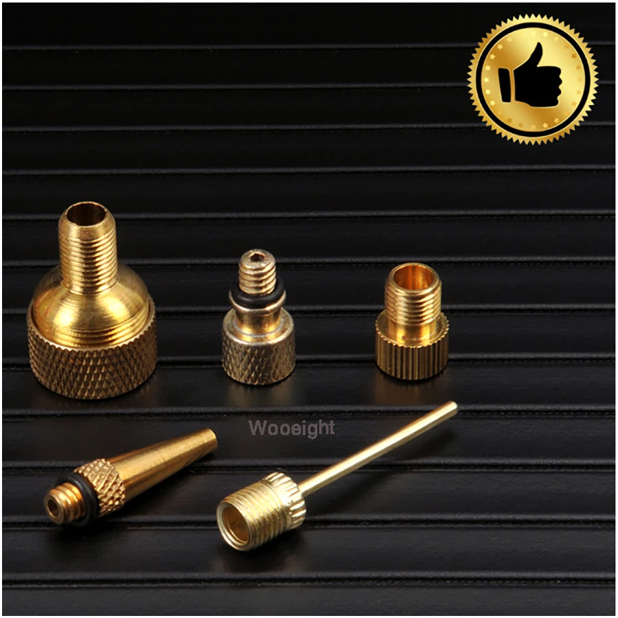 5 шт. автомобильный латунный трубный надувной микро набор шиномонтажный клапан