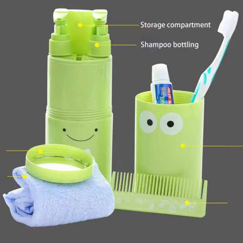 Лидер продаж дорожный Набор чашек для мытья на открытом воздухе портативный