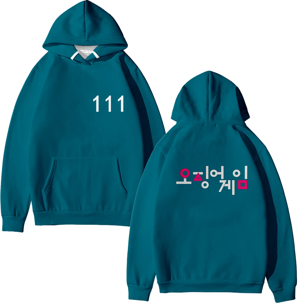 

Fashion Squid Game 3d Hoodie Men's Women's Streetwear Hip Hop Unisex Pullover Harajuku Sweatshirt Autumn Jacket