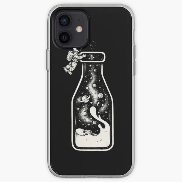 

Milky Way Phone Case for iPhone X XS XR Max 5 5S SE 6 6S 7 8 Plus 11 12 13 Pro Max Mini Photos Coque Print Pattern Dog Soft