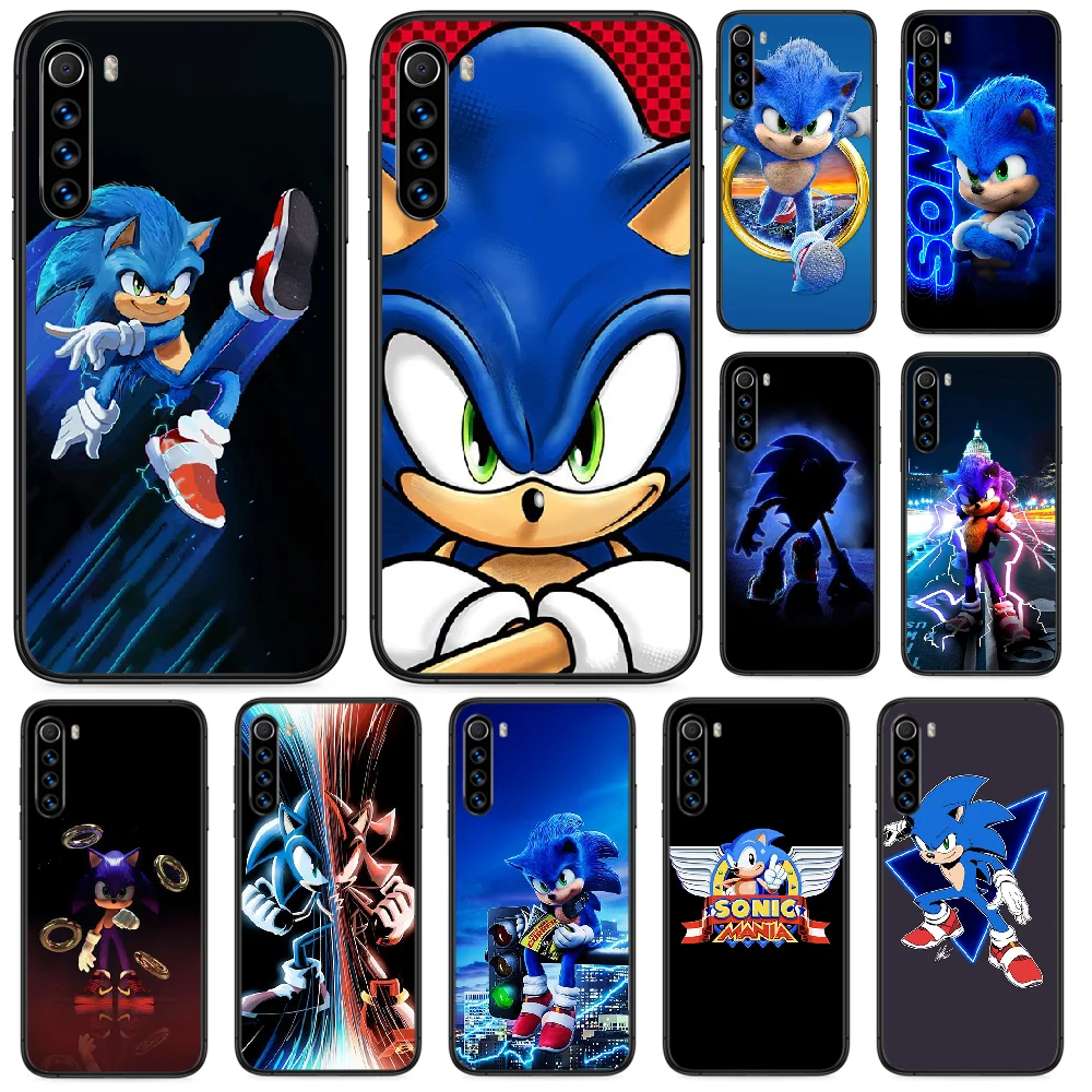 Чехол для телефона Sonic the Hedgehog Game Xiaomi Redmi Note 4A 4X 5 6 6A 7 7A 8 8A 4 5A 8T Plus Pro|Бамперы| |