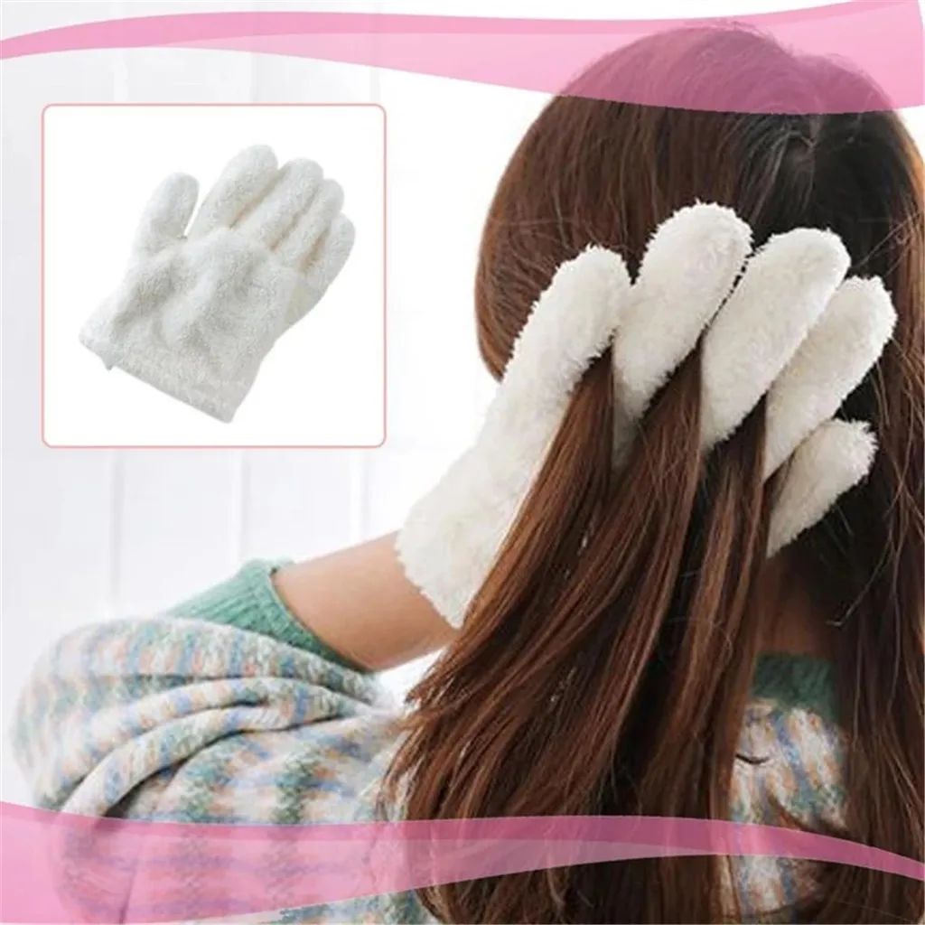 Банное полотенце из кораллового бархата для сушки волос ультравпитывающая