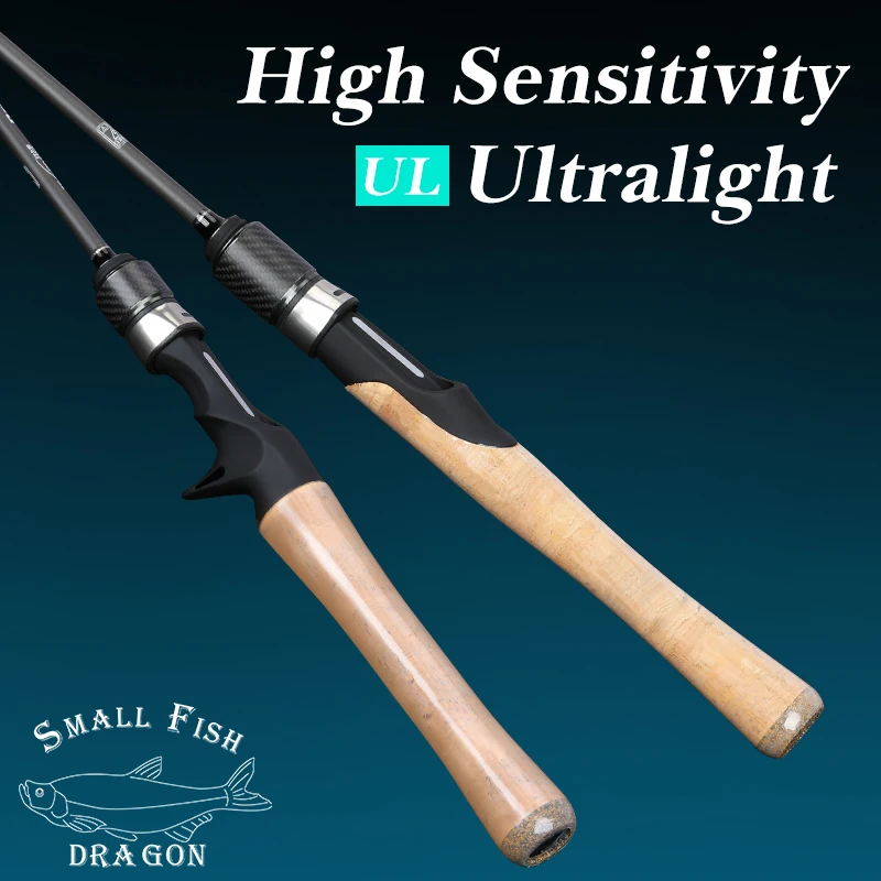 

TSURINOYA Fishing Rod DRAGON BAIT FINESSE TROUT Casting Spinning Lure Rods 1.82m FAST Action UL Ultralight High Sensitivity Rod