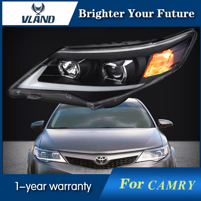 Светодиодный передний светильник для США версия Toyota Camry головной s 2012 2013 2014