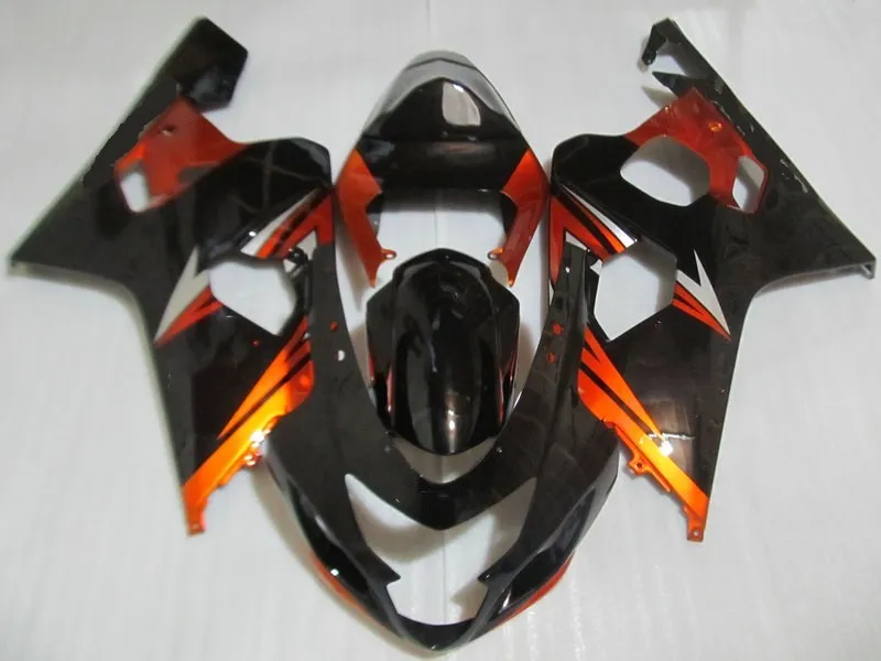 Набор обтекателей под давлением для кузова GSXR600 750 K4 04 05 GSXR 600 GSXR750 2004 2005 ABS Красный