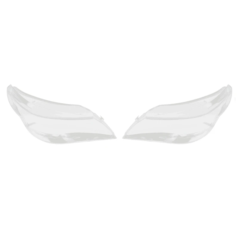 2 шт. стеклянная крышка для объектива автомобильной фары абажур яркий корпус BMW E60