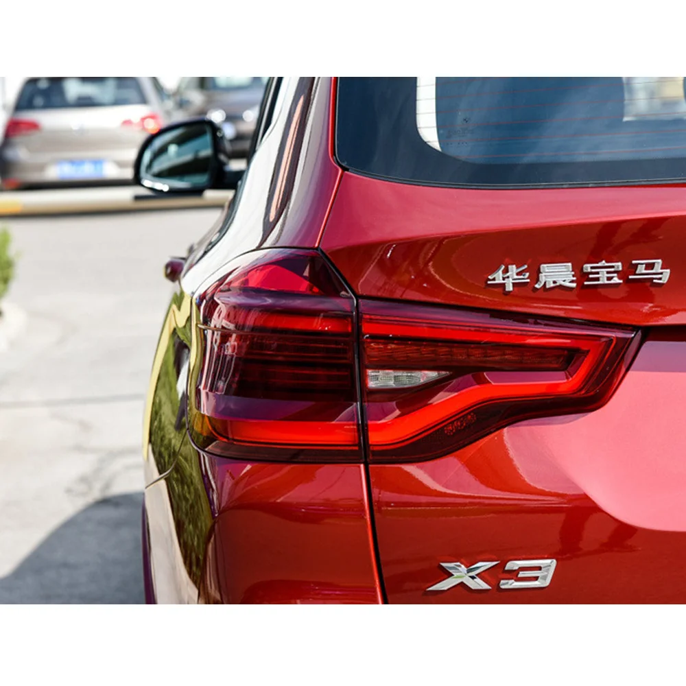 Эмблема с буквами и цифрами для BMW X6 значок именем модели багажника стильная