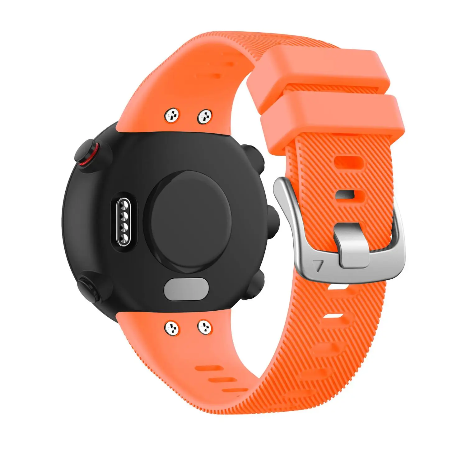 Orange Силиконовый ремешок для Garmin Forerunner 45 45 s, умный ремешок для часов, спортивный сменный Браслет, цветной браслет Correa с инструментом - Цвет: Orange