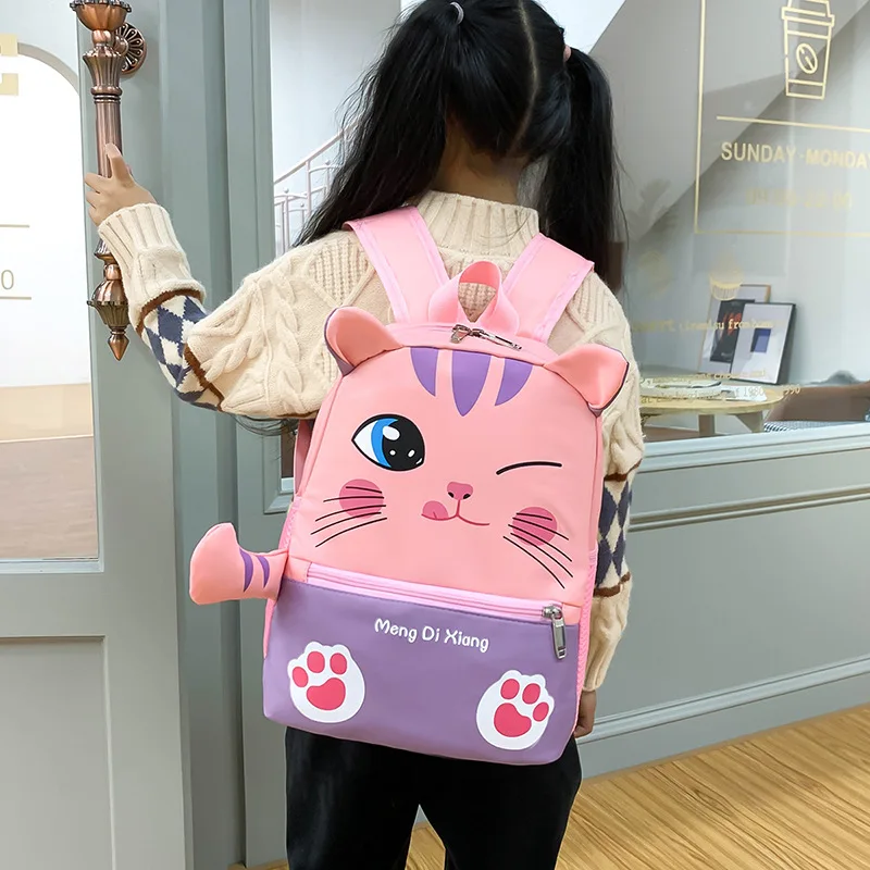 

Children School Bags Girls Boys 3D Cartoon baby Backpacks Kindergarten Schoolbag Animal book bags Kids Backpack Mochila Infant