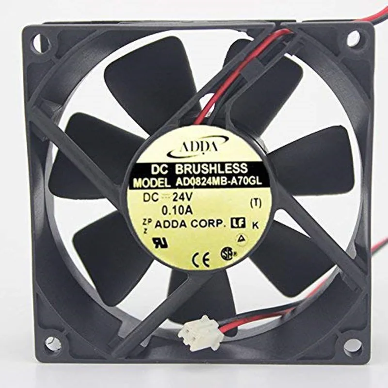 

AD0824MB-A70GL 8025 24V 0.10A 8CM Fan 6months Warranty