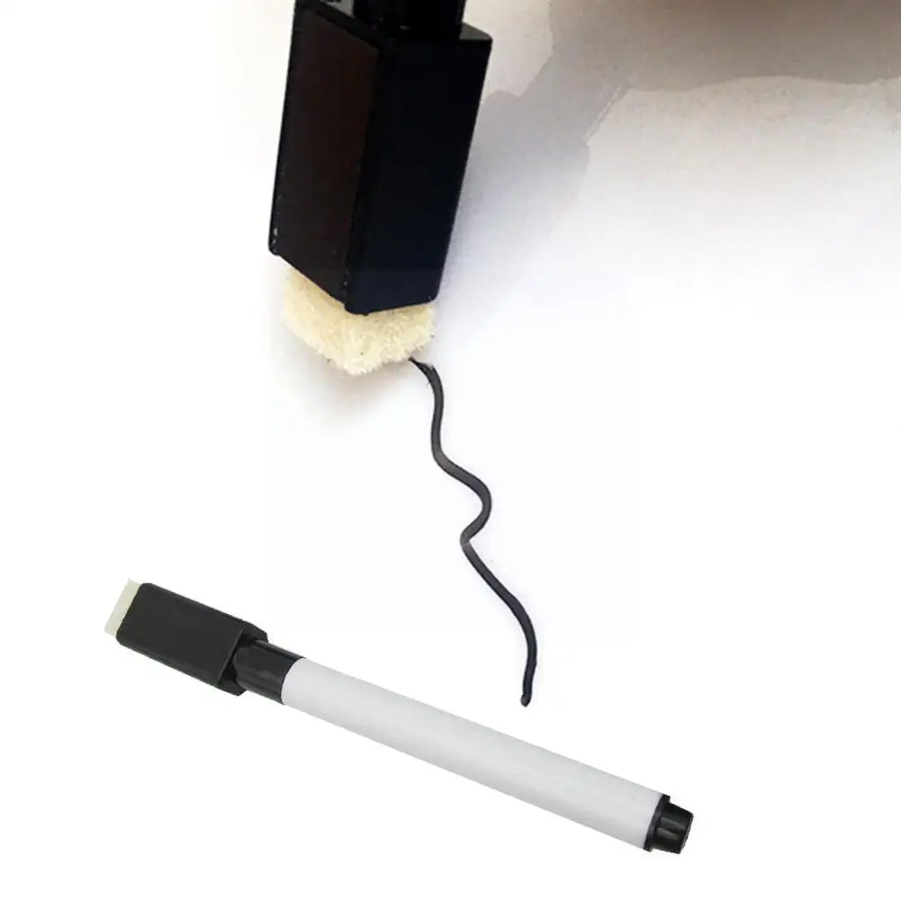 

10 шт., черные без магнита, школьные строительные маркеры, ручки для рисования, детская ручка для сухой доски X0G4