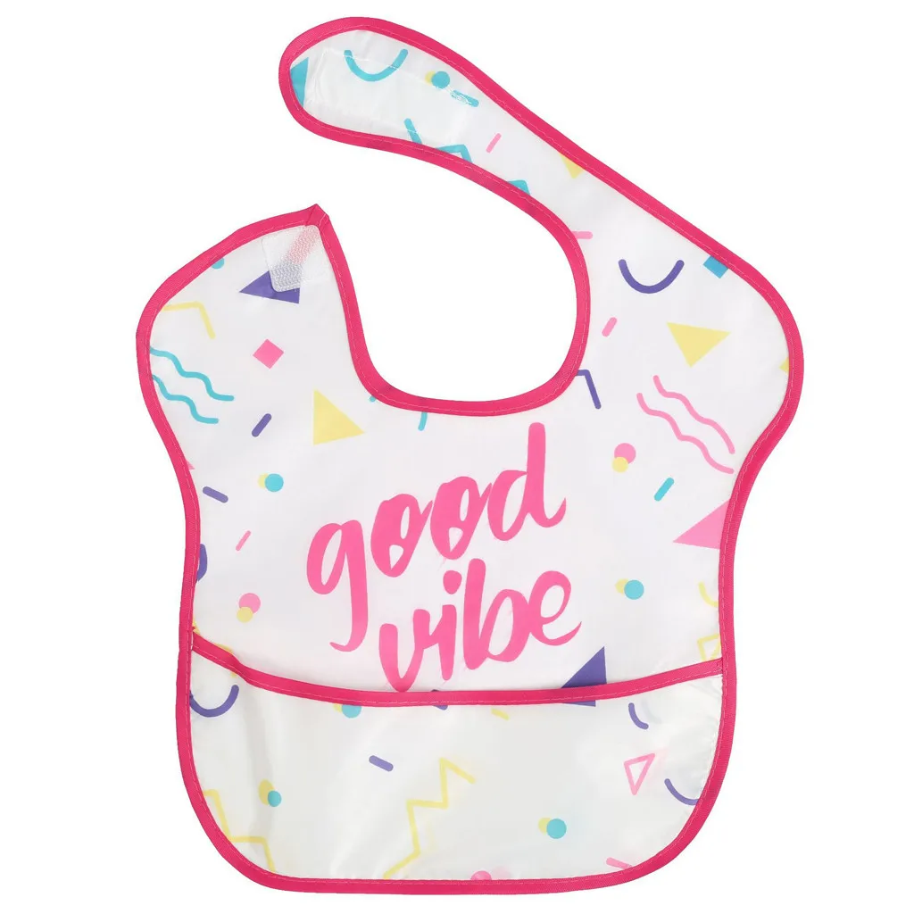 Милый Детский водонепроницаемый нагрудник с несколькими рисунками из