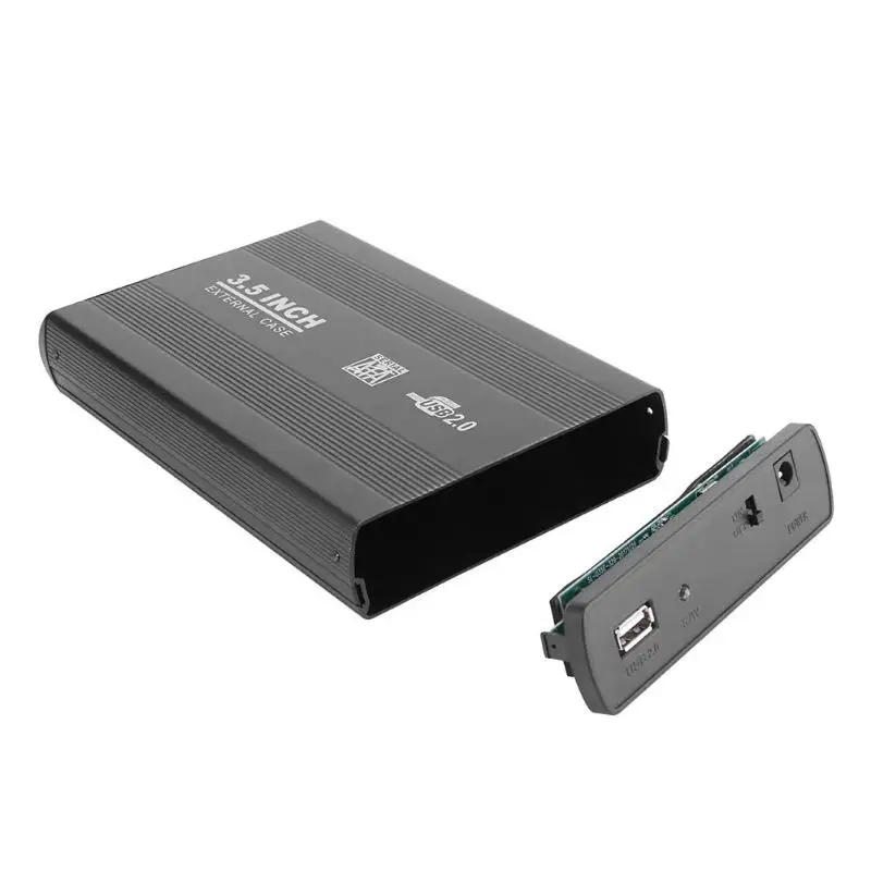 3,5 дюймовый SATA IDE для USB 3,0 высокоскоростной внешний HDD жесткий диск чехол Корпус коробка с Светодиодный индикатор для ноутбука