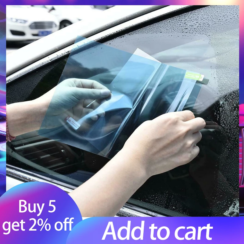 

2 Pcs Car Rainproof Film Car Car Rearview Mirror protective Rain proof Anti fog Waterproof Film Membrane Car Sticker Accessories