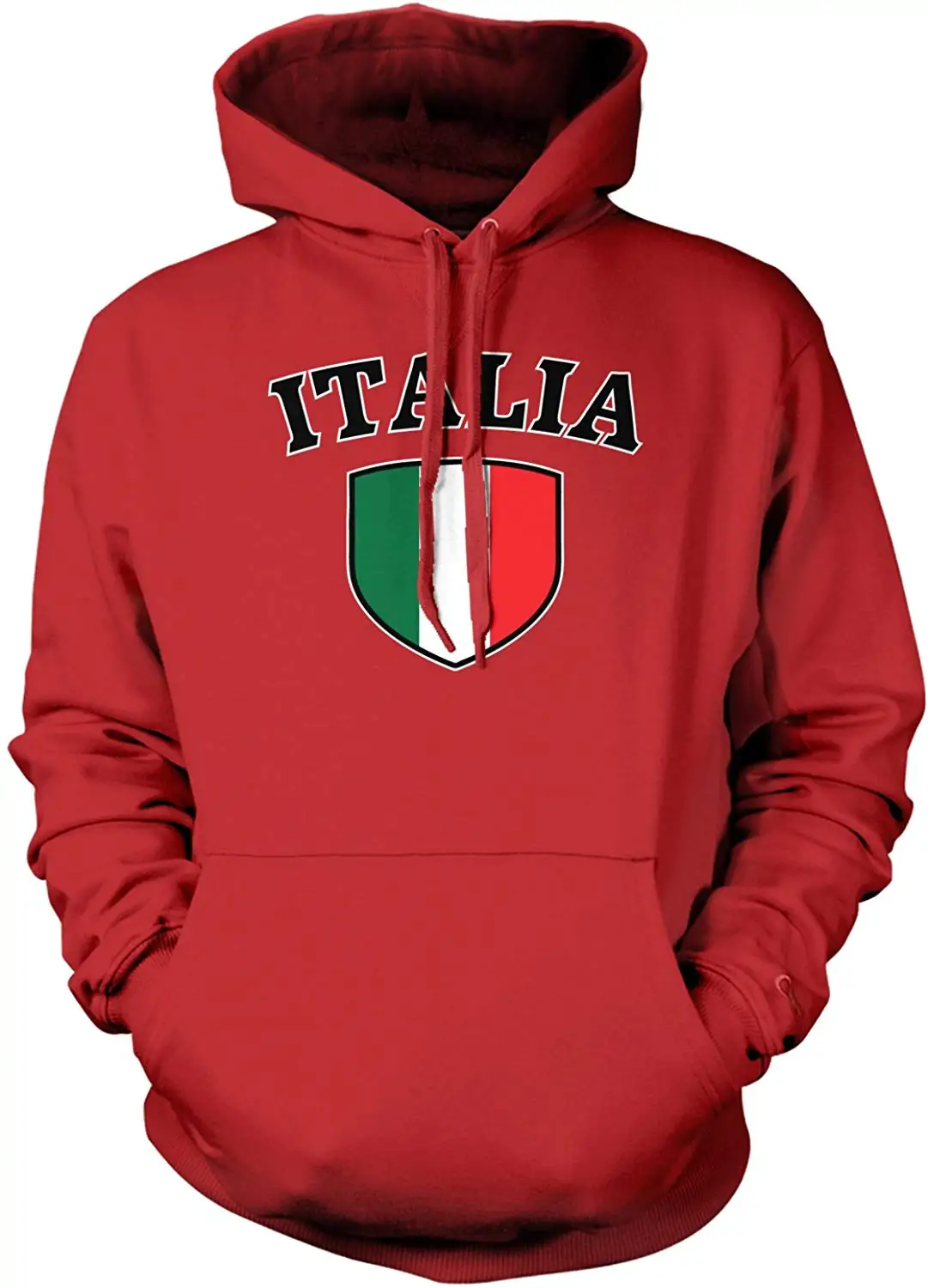 Осенне зимняя мужская толстовка с капюшоном забавная Италия| |