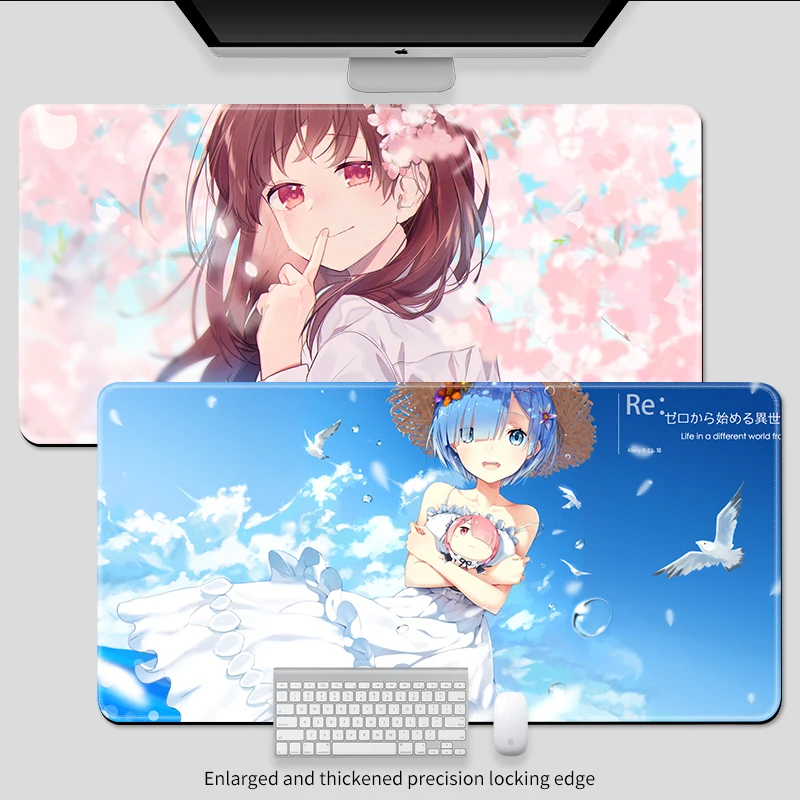 

Чехол для мыши «сделай сам» с анимационным рисунком, утолщенный игровой коврик с застежкой Edge, для офиса, ноутбука, клавиатуры, противосколь...