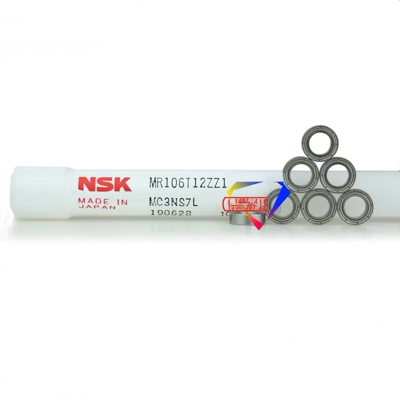 

original NSK bearing 10pcs MR128ZZ 8*12*3.5mm + 10pcs 683ZZ 3x7x3mm +10pcs 686ZZ 6x13x5mm +10pcs MR106ZZ 6x10x3mm