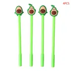 4 шт. 0,5 мм милые выражения лица авокадо ручка с гелевыми чернилами Подпись нейтральный писать U4LD