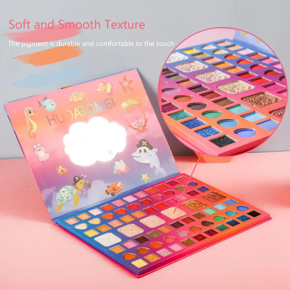 

70 Colors Oil Painting Eyeshadow Palette Glitter Shimmer Eye Shadow Powder Matte Glitter Eyeshadow Palette Cosmetic Makeup