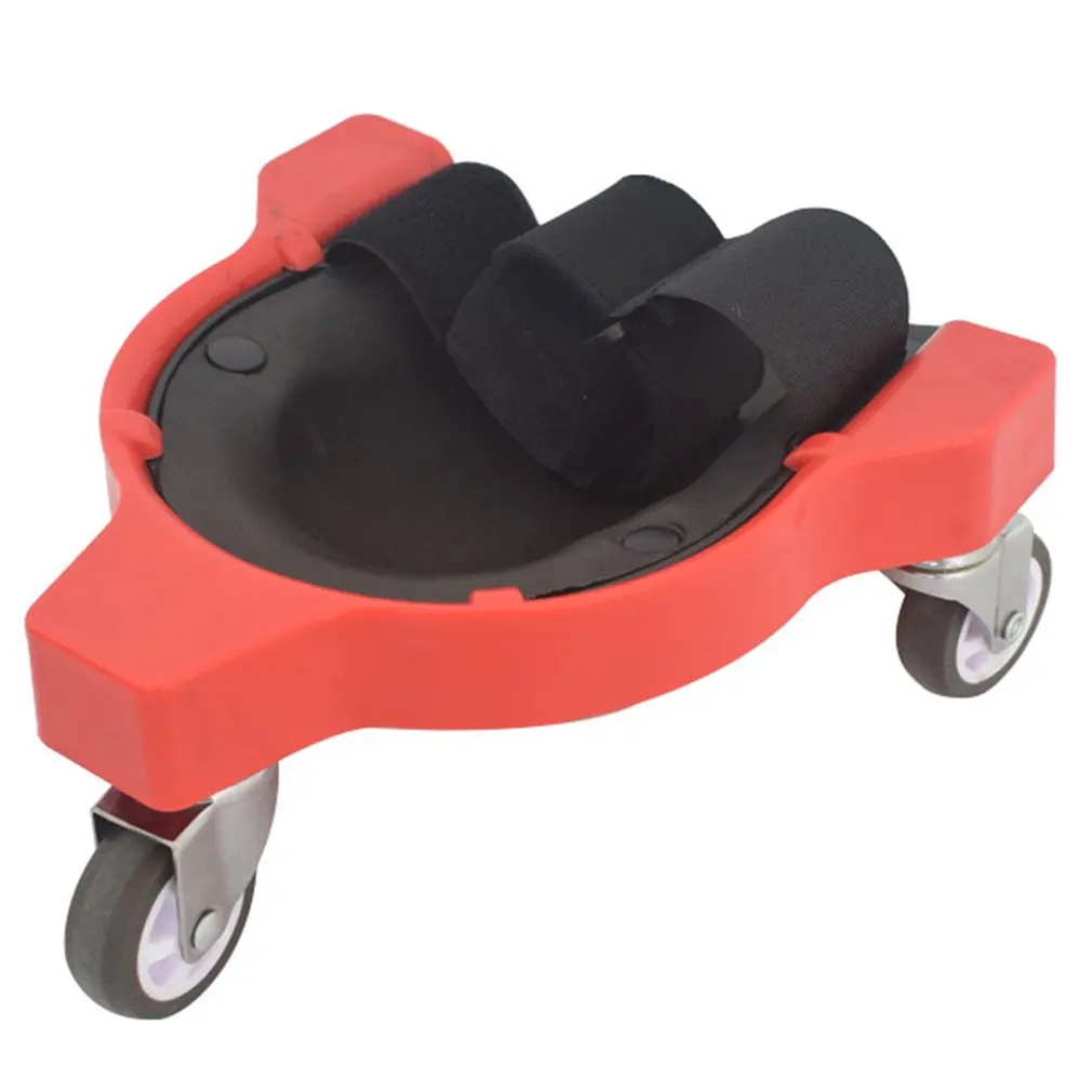 Rolling Knee Protection Pad with Wheel Built in Foam Padded Laying Platform Universal Wheel Kneeling Pad