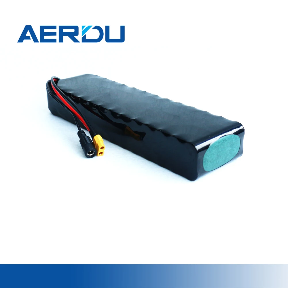 Перезаряжаемый литиевый аккумулятор AERDU 48 В 13S2P 5Ah 18650 с поддержкой 500 Вт 450 для