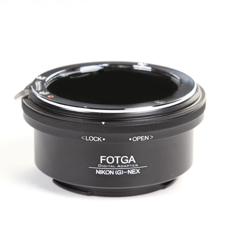 

Переходное кольцо FOTGA для объектива Nikon G-NEX на SONY NEX5 NEX3 A500 A6000 E-Mount