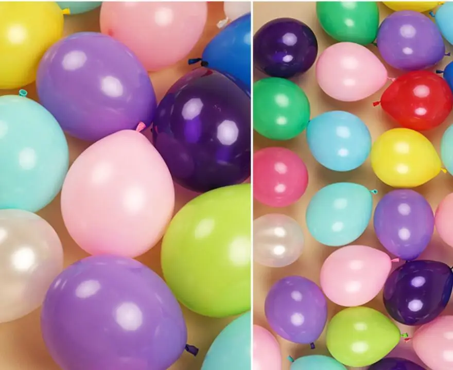 Высокое количество 100 шт 10 дюймов 2 г латексные шары на день рождения свадьбу