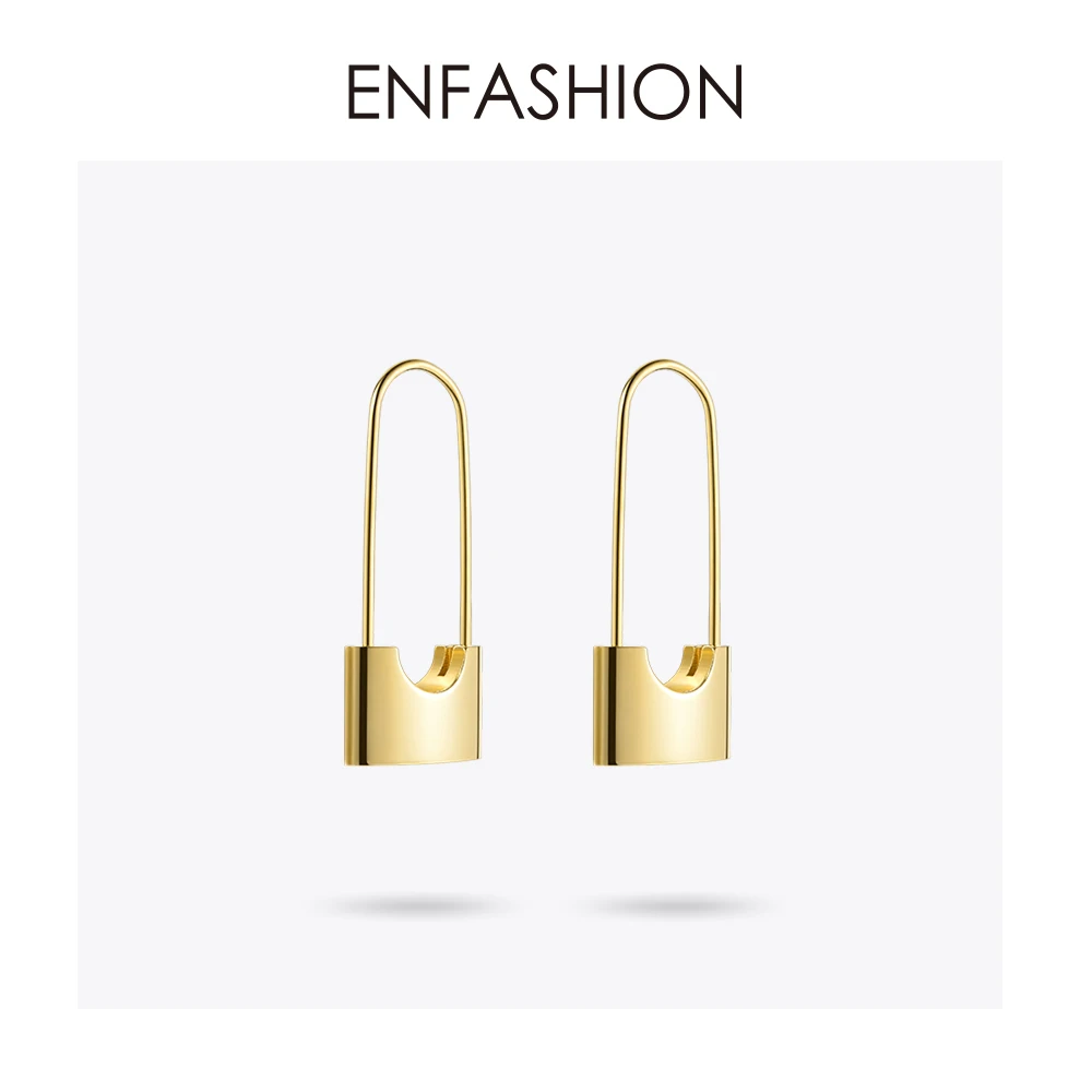 Enfashion серьги с замком висячие серьги роза серьги золотистого цвета из нержавеющей стали висячие серьги для женщин ювелирные изделия Brinco