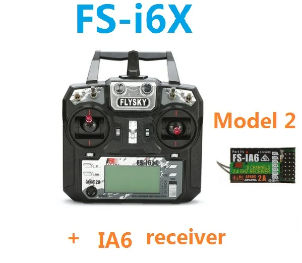FS-i6X IA6 model 2 Flysky I6X FS-i6X 10CH 2,4 г AFHDS 2A передатчика радиоуправляемой модели к компьютеру регулятор давления газа с FS-iA6B FS-iA10B FS-X6B FS-A8S IA6 A8S приемник для RC Самолет - Цвет: FS-i6X IA6 model 2