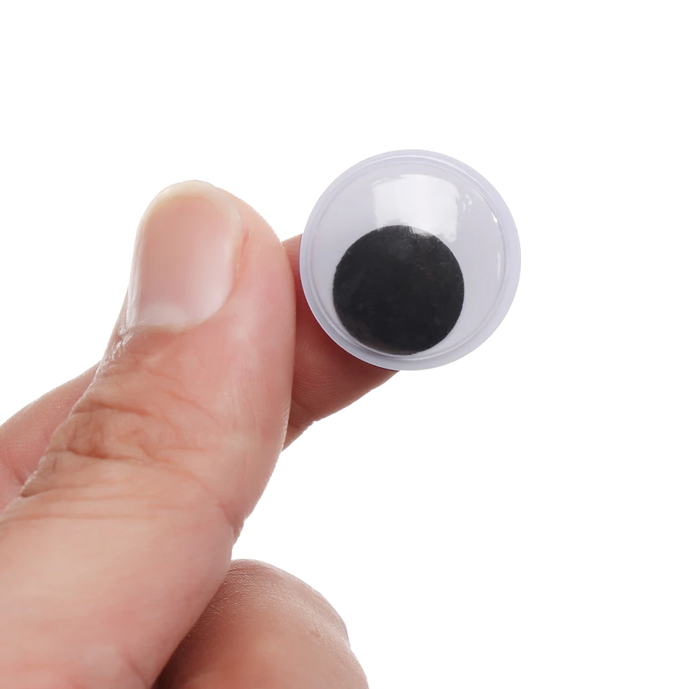 

100PCS DIY Creative Puppet Making Dinosaur Eyes Doll Accessories NOT Self-adhesive Dolls Eye For Stuffed Dolls Black Eyes