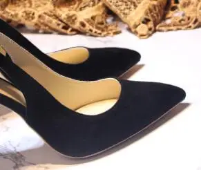 Black 6cm Женские сапоги на высоком каблуке с Демисезонный женские туфли на шпильке с острым носком с украшением Черное Красное пикантное платье женские туфли-лодочки в стиле знаменитостей из цельного полотна с бантом-бабочкой; дизайн - Цвет: Black 6cm