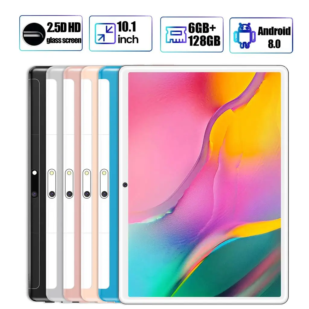 

New Arrivals 10.1 Inch 6G+128GB Android 9.0 Tablet Pc Octa Core 4G LTE Phone Dual SIM Google Play WiFi Bluetooth GPS Tablets