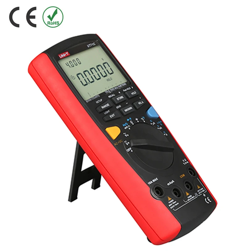 Φ UT71C True RMS 40000 отсчетов интеллектуального цифрового мультиметра DMM с испытанием