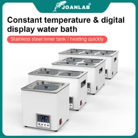 joanlab laboratory water bath constant temperature lcd digital display lab equipment thermostat tank 6 4 2 1 single hole 220v