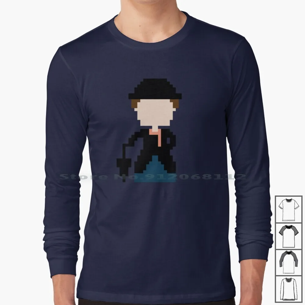

8-Bit Long Sleeve T Shirt Walt