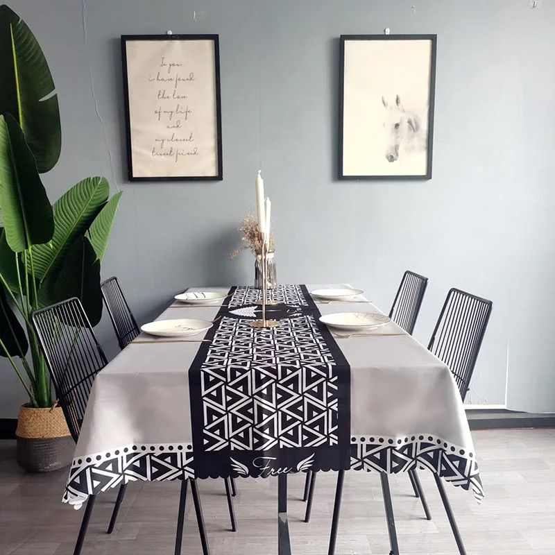 Водонепроницаемая скатерть для пикника прямоугольный чехол стола украшение