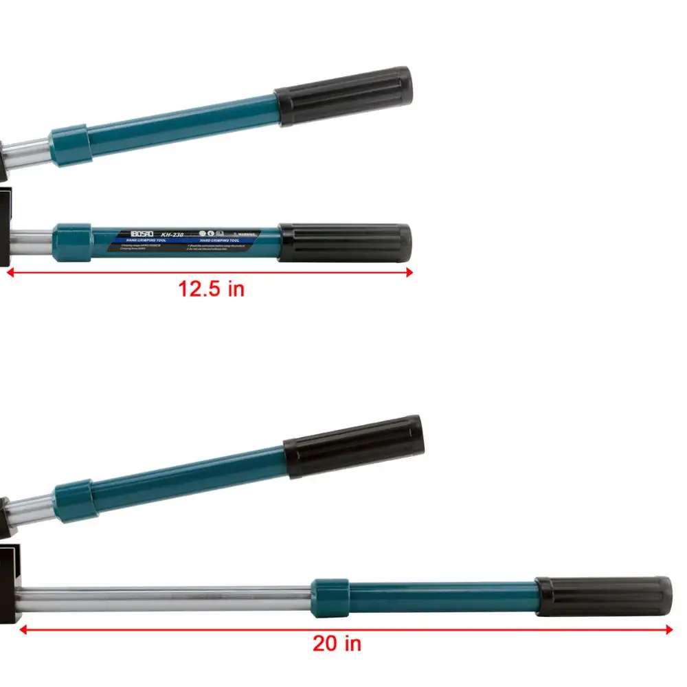 

Cable Lug Crimper Tool 10-240mm2 DIELESS Indent Electrical Battery Terminal Cable Wire Crimping Plier