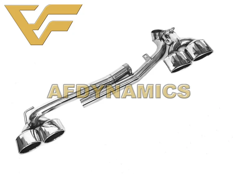 Подходит для Benz 07-13 W204 C Класс C180 C200 C220 C230 C250 C280 C300 C350 до C63 стиль полный комплект глушитель наконечники выхлопной трубы - Цвет: Round Set