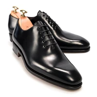 oxford dress man business shoe fashion designer handmade wedding formal genuine leather original best men shoes