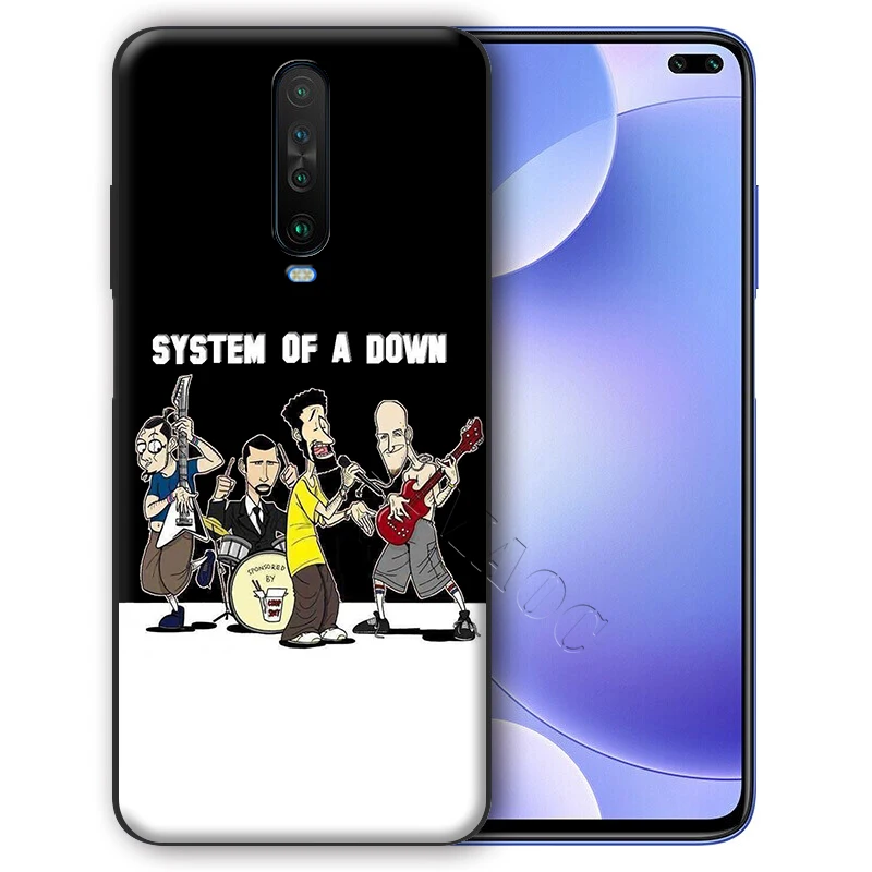 System Of A Down SOAD Case for Xiaomi Redmi MI Note MAX 3 6 6A 7 8 9 9A 9C 10 se A1 A2 Lite GO F1 A3 K30 Poco F2 Pro|Бамперы| |