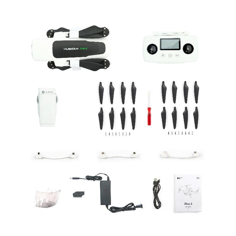 Hubsan Leas 2.0 GPS 8 км FPV с 4K-60fps UHD камерой 3-х осевым гимбалом RC дрон квадрокоптер RTF 33 минуты полета Zino 2.