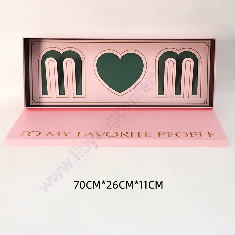 Подарочная коробка на день матери идея рождения персонализированное имя